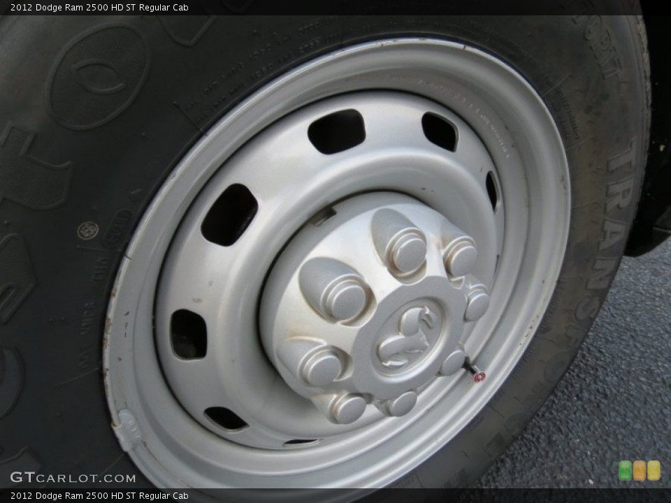2012 Dodge Ram 2500 HD ST Regular Cab Wheel and Tire Photo #83254237