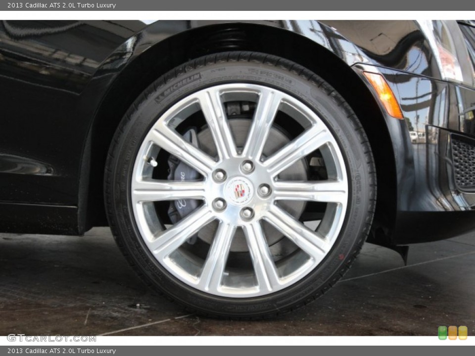 2013 Cadillac ATS 2.0L Turbo Luxury Wheel and Tire Photo #83259040