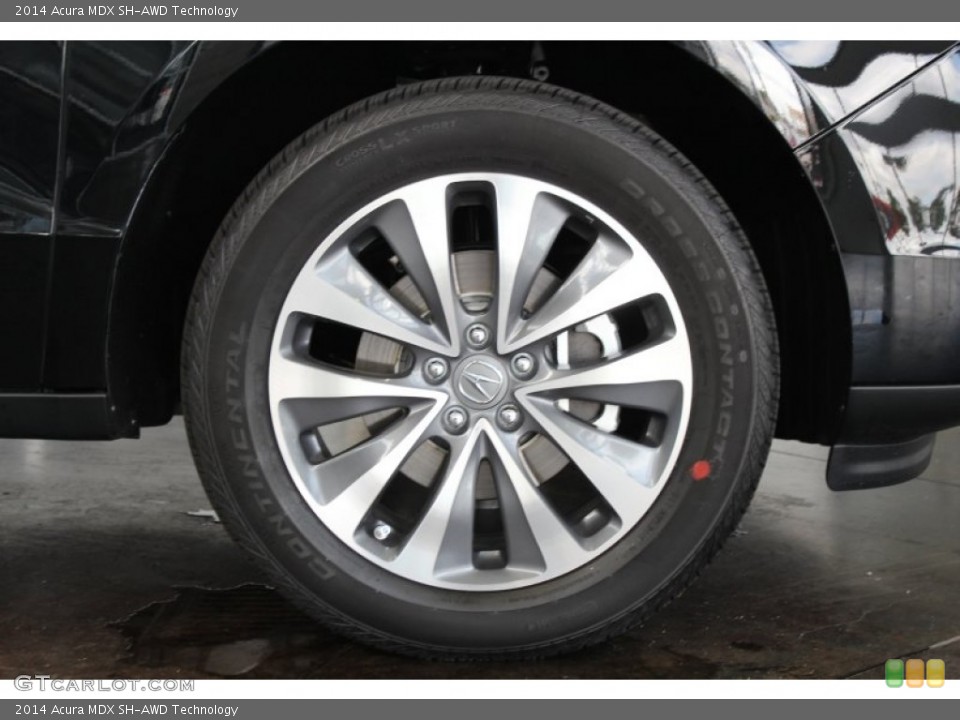 2014 Acura MDX SH-AWD Technology Wheel and Tire Photo #83261087