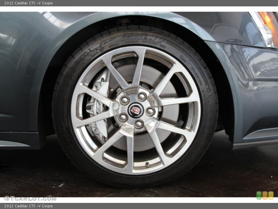 2012 Cadillac CTS -V Coupe Wheel and Tire Photo #83264172