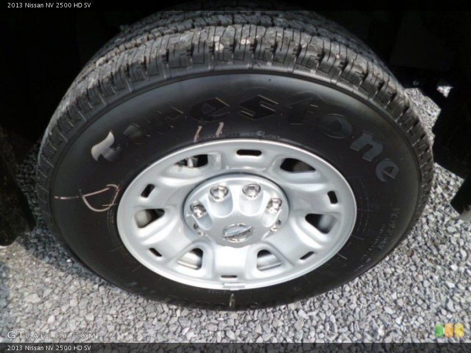2013 Nissan NV 2500 HD SV Wheel and Tire Photo #83267248