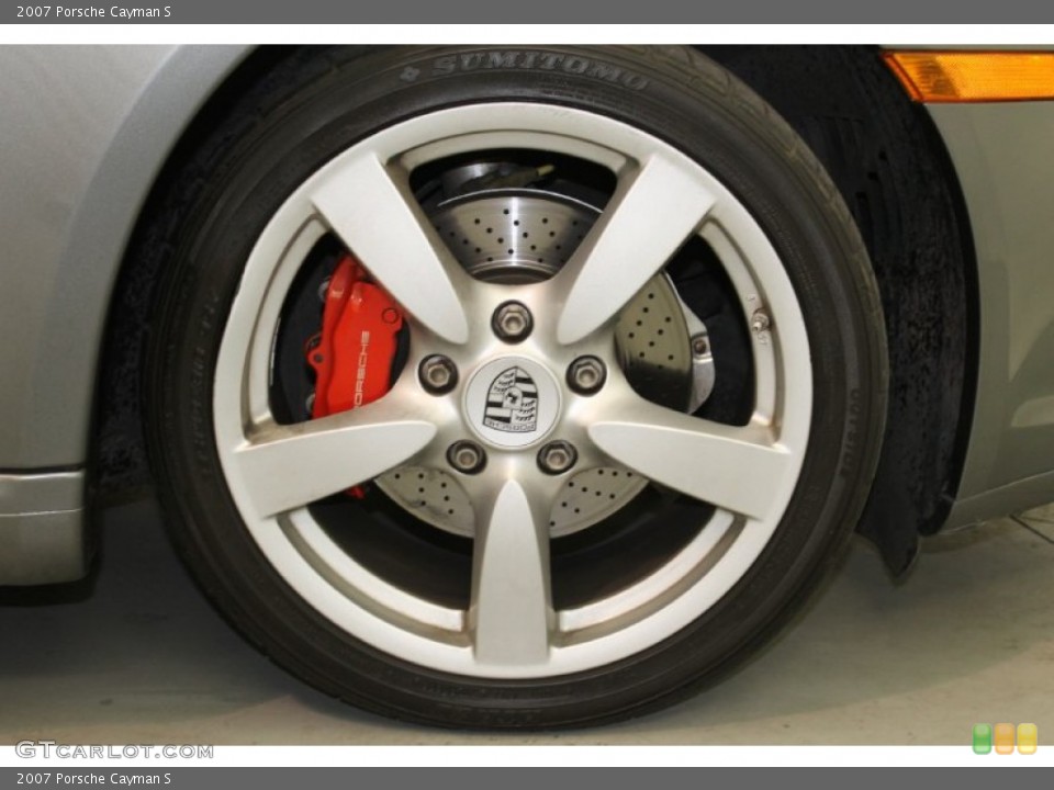 2007 Porsche Cayman S Wheel and Tire Photo #83274690