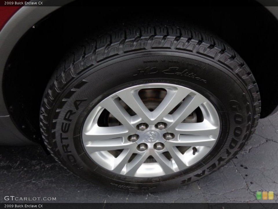 2009 Buick Enclave CX Wheel and Tire Photo #83276457