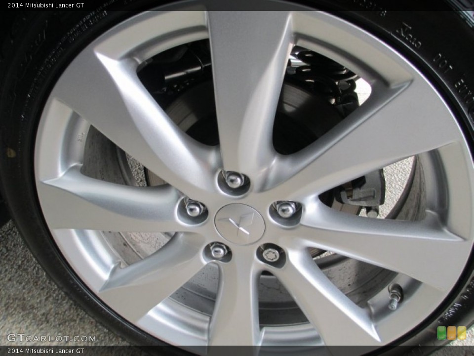 2014 Mitsubishi Lancer GT Wheel and Tire Photo #83280104