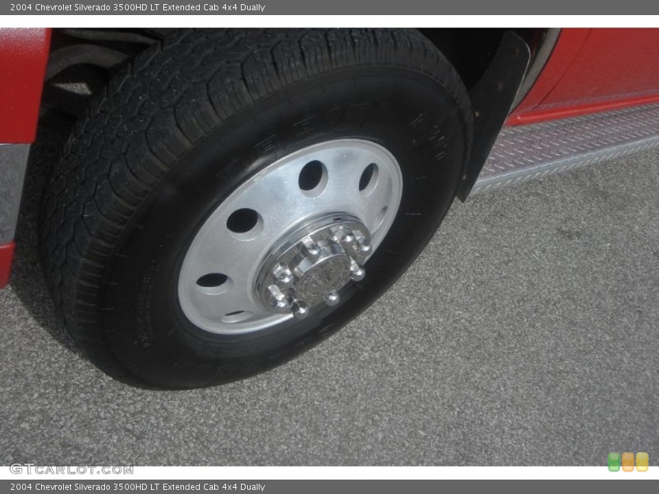 2004 Chevrolet Silverado 3500HD LT Extended Cab 4x4 Dually Wheel and Tire Photo #83280694