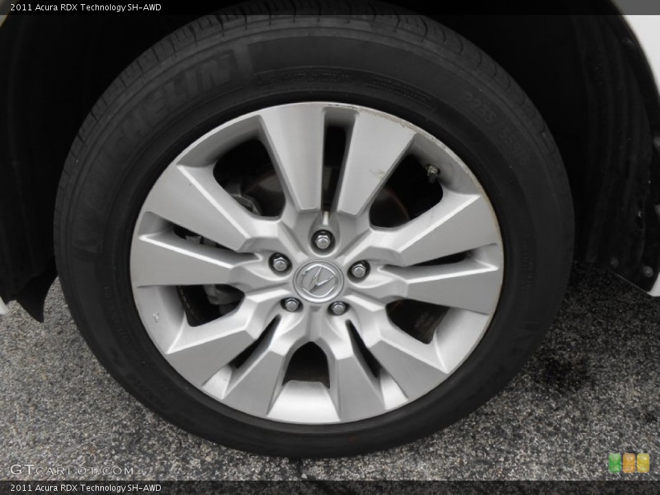 2011 Acura RDX Technology SH-AWD Wheel and Tire Photo #83282265