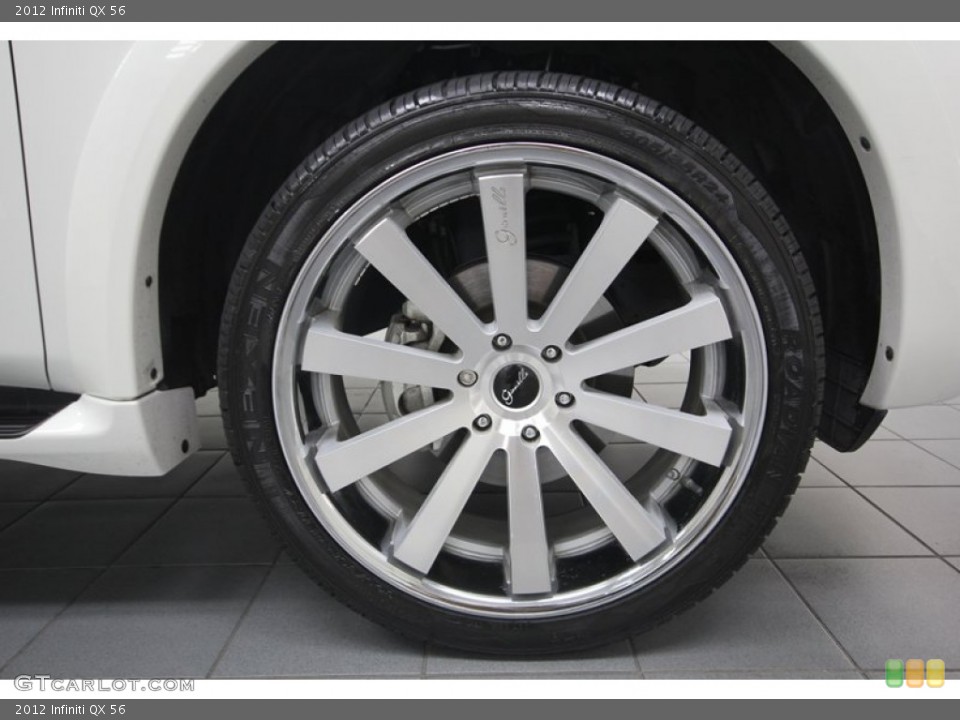 2012 Infiniti QX Custom Wheel and Tire Photo #83286378