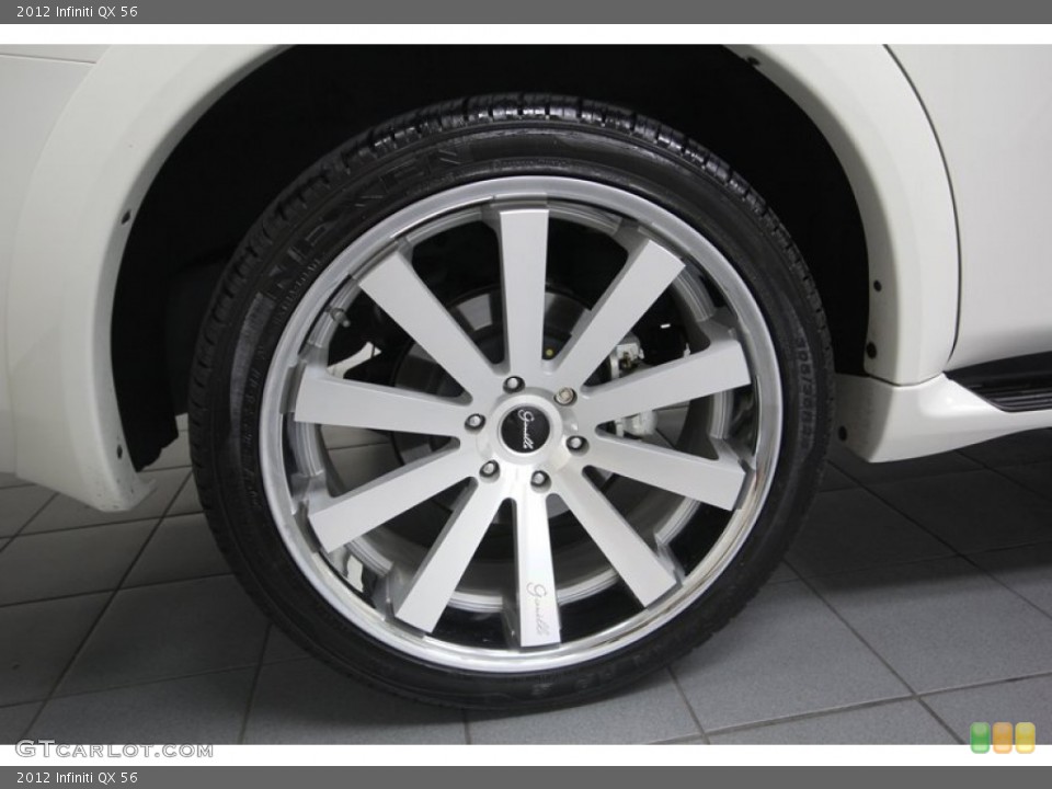 2012 Infiniti QX Custom Wheel and Tire Photo #83286405
