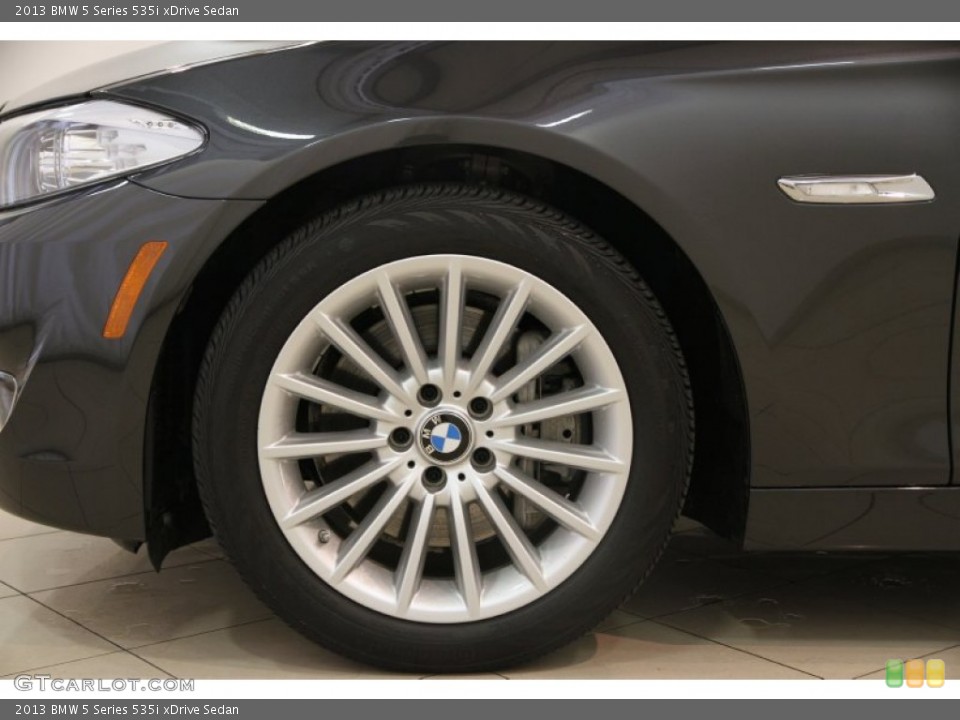 2013 BMW 5 Series 535i xDrive Sedan Wheel and Tire Photo #83291583