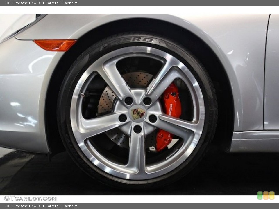 2012 Porsche New 911 Carrera S Cabriolet Wheel and Tire Photo #83293090