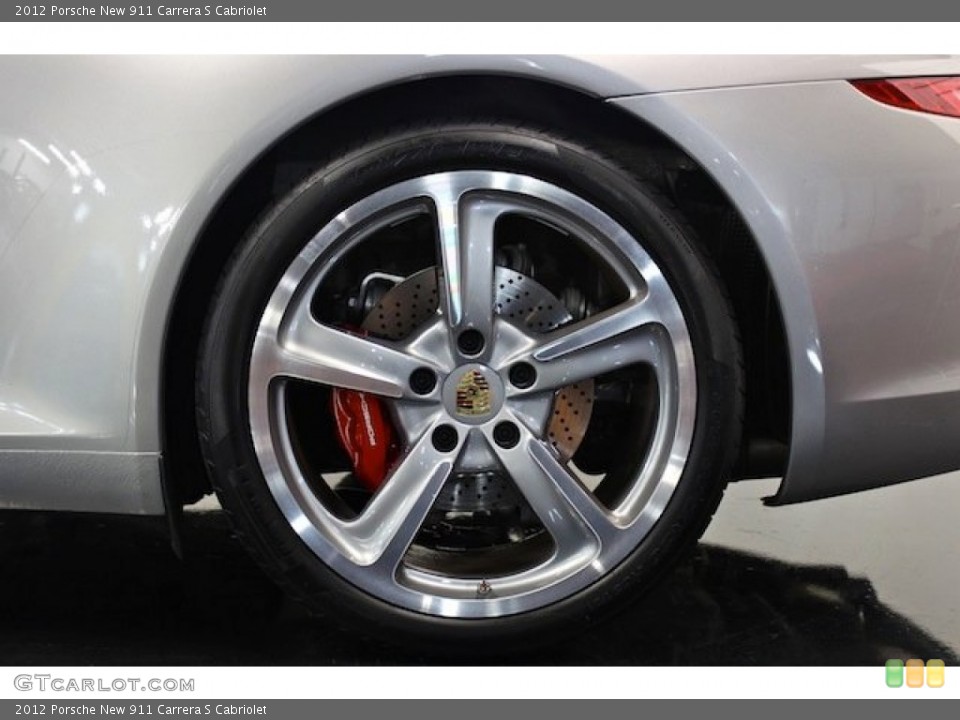 2012 Porsche New 911 Carrera S Cabriolet Wheel and Tire Photo #83293128