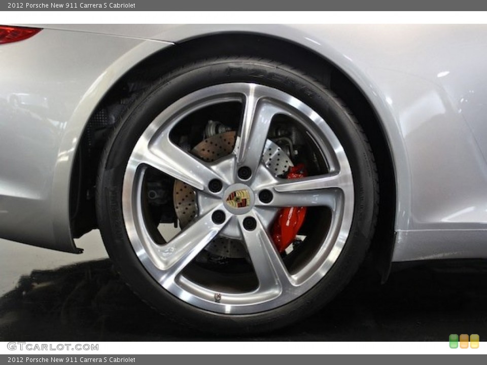 2012 Porsche New 911 Carrera S Cabriolet Wheel and Tire Photo #83293143