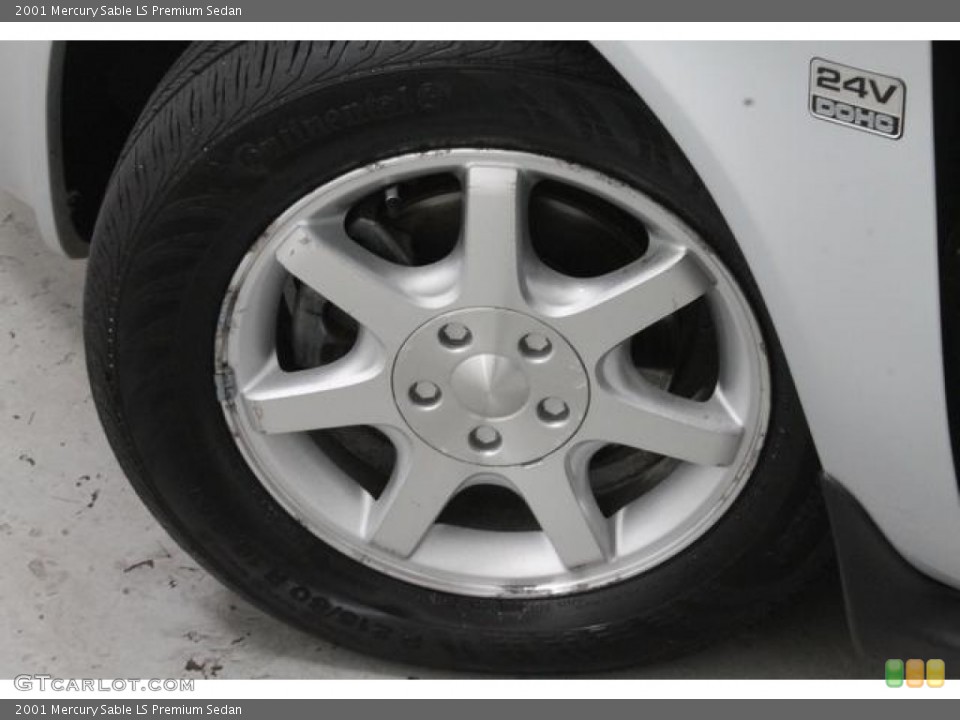 2001 Mercury Sable LS Premium Sedan Wheel and Tire Photo #83297061