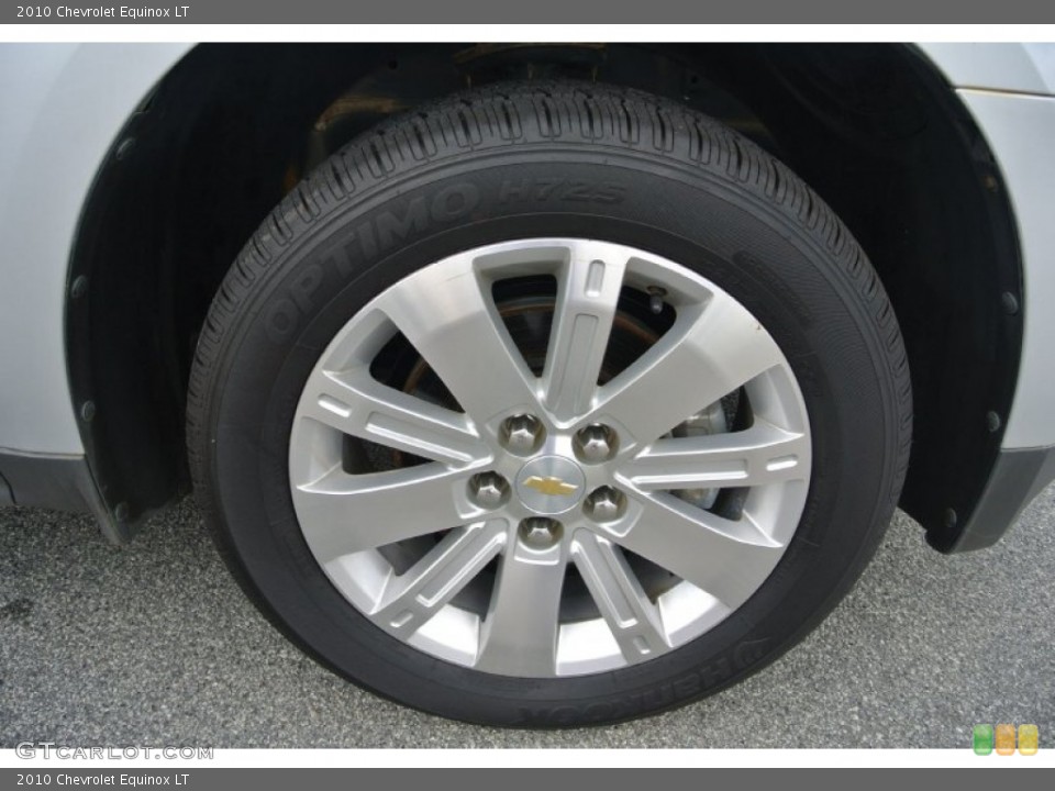 2010 Chevrolet Equinox LT Wheel and Tire Photo #83307257