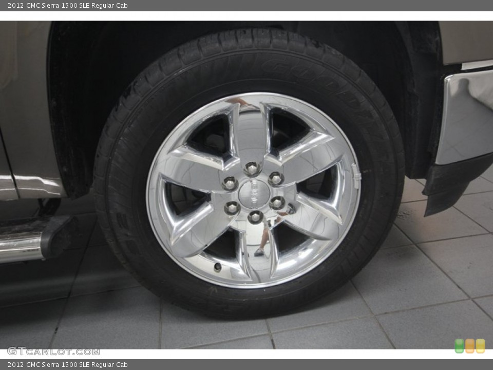 2012 GMC Sierra 1500 SLE Regular Cab Wheel and Tire Photo #83307393