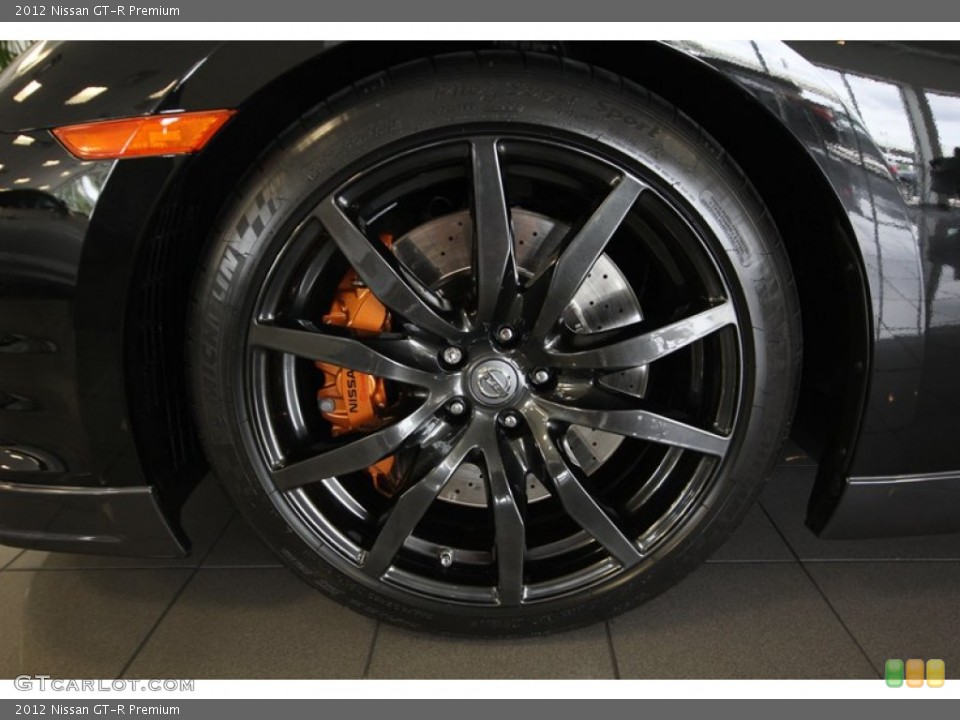 2012 Nissan GT-R Premium Wheel and Tire Photo #83309427