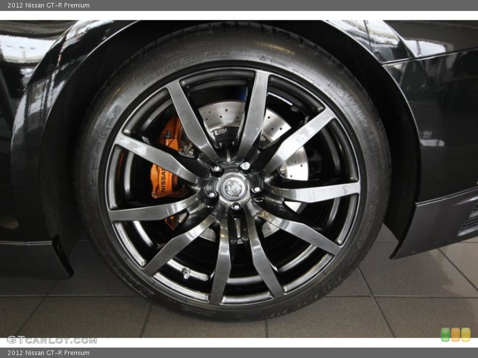 2012 Nissan GT-R Premium Wheel and Tire Photo #83309439