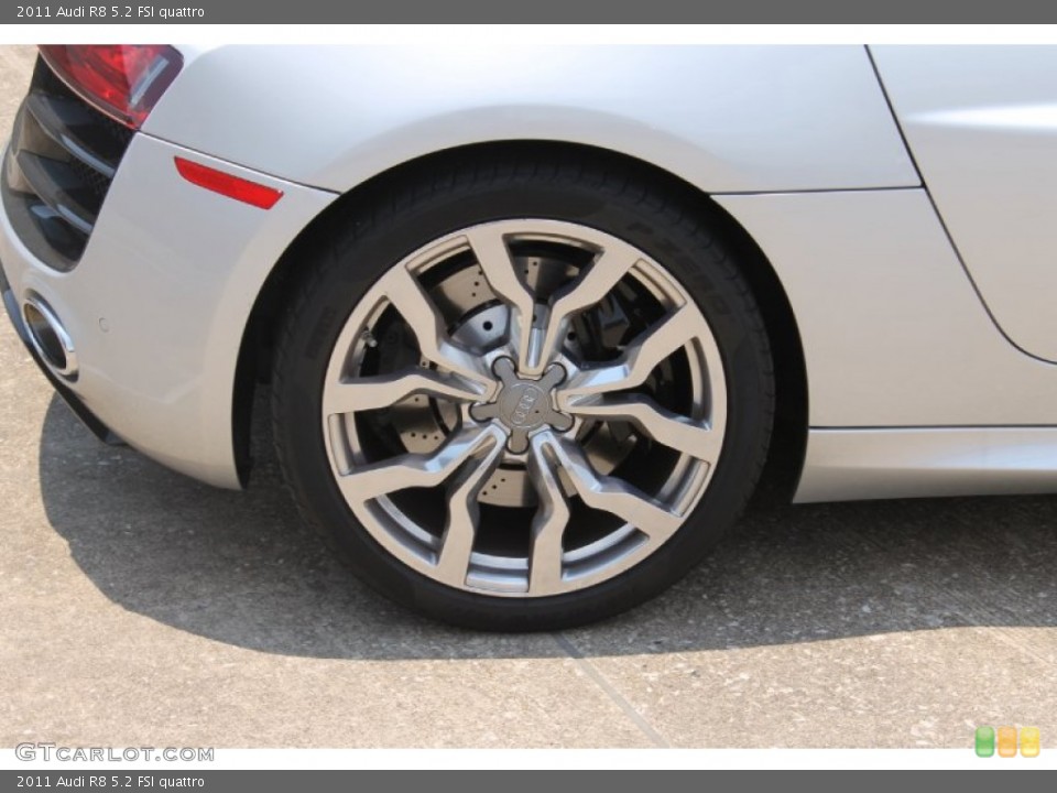 2011 Audi R8 5.2 FSI quattro Wheel and Tire Photo #83310044