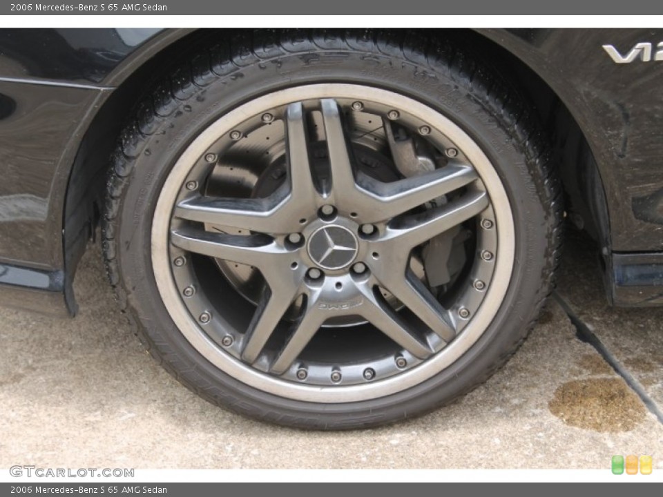2006 Mercedes-Benz S 65 AMG Sedan Wheel and Tire Photo #83312951