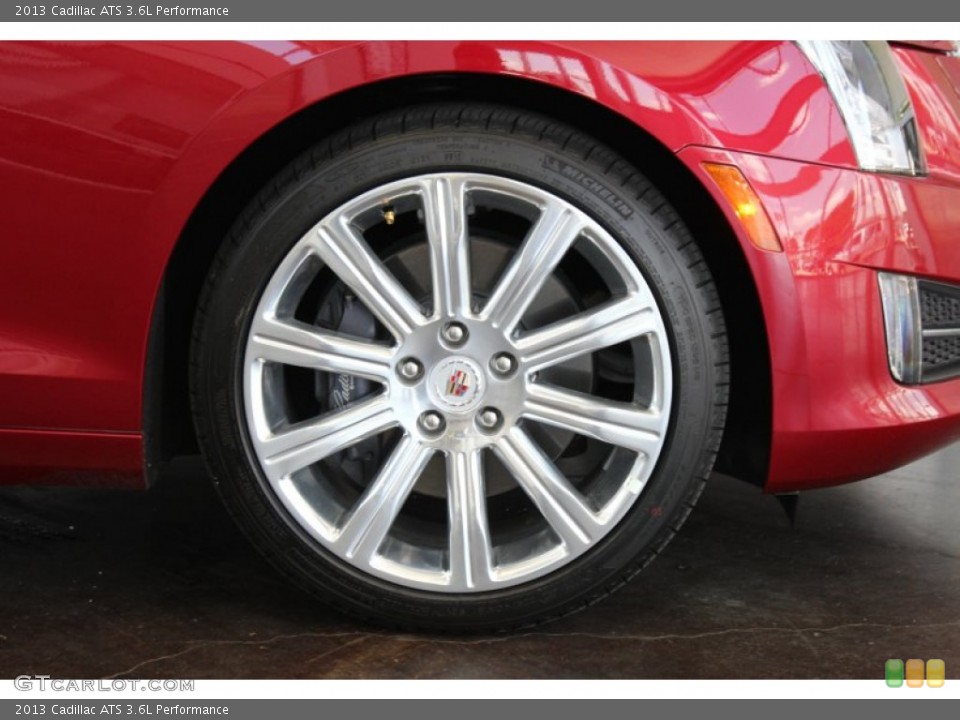 2013 Cadillac ATS 3.6L Performance Wheel and Tire Photo #83315568