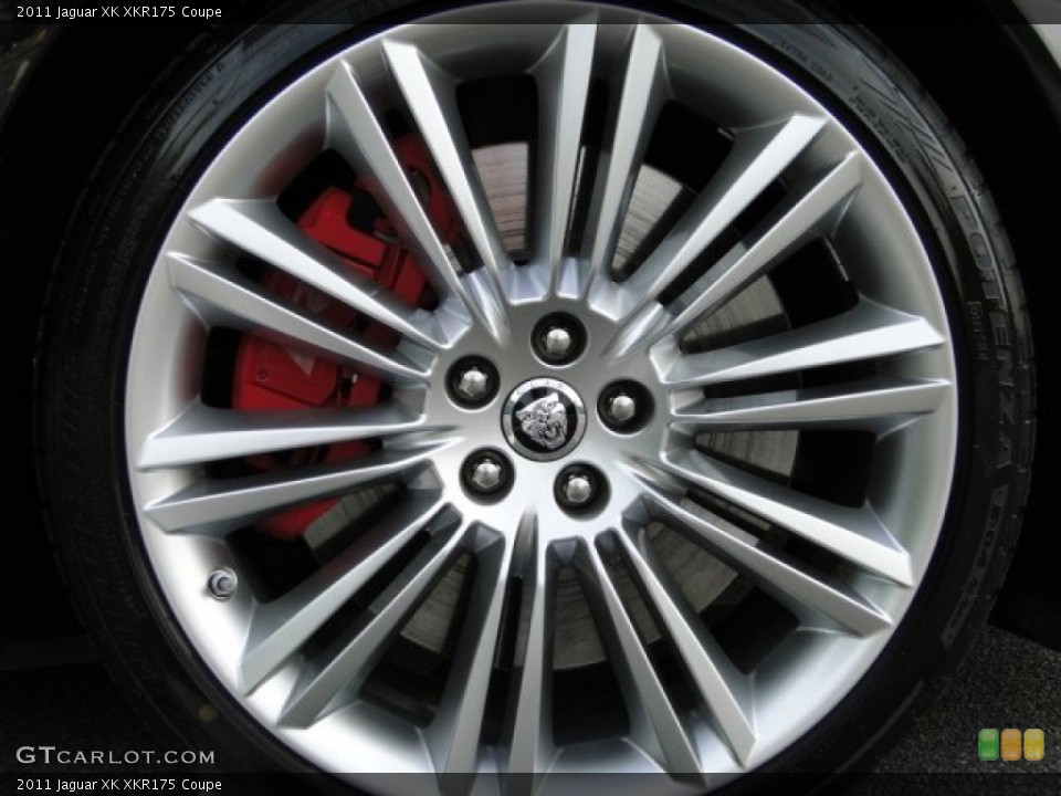 2011 Jaguar XK XKR175 Coupe Wheel and Tire Photo #83334685