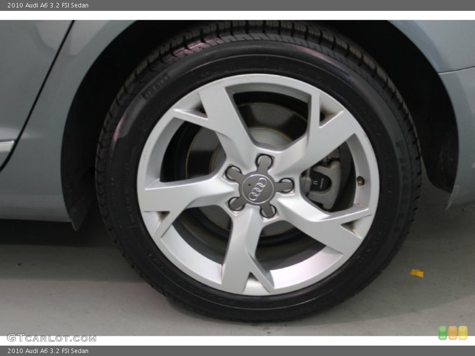2010 Audi A6 3.2 FSI Sedan Wheel and Tire Photo #83348279