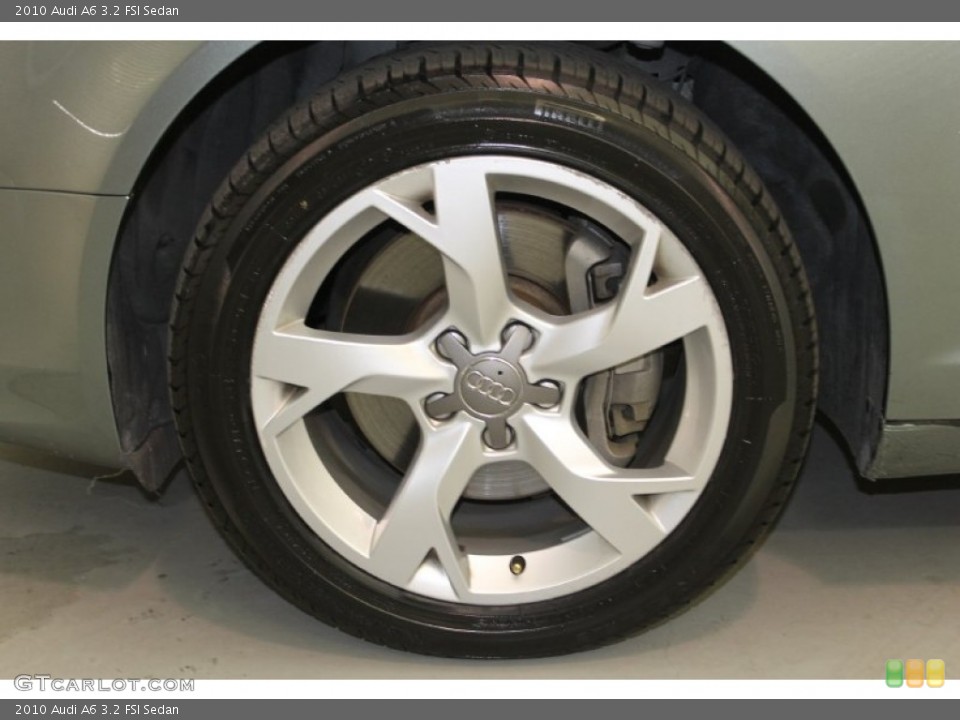 2010 Audi A6 3.2 FSI Sedan Wheel and Tire Photo #83348413