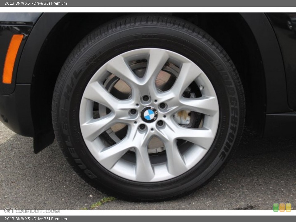 2013 BMW X5 xDrive 35i Premium Wheel and Tire Photo #83348959