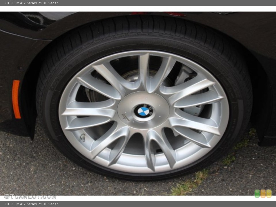 2012 BMW 7 Series 750Li Sedan Wheel and Tire Photo #83351581