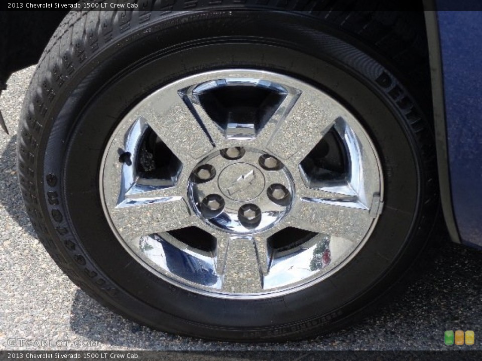 2013 Chevrolet Silverado 1500 LT Crew Cab Wheel and Tire Photo #83354134