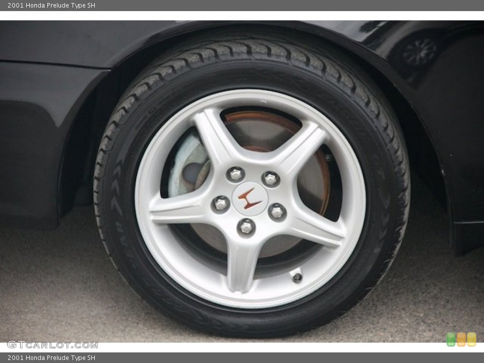 2001 Honda Prelude Type SH Wheel and Tire Photo #83354536