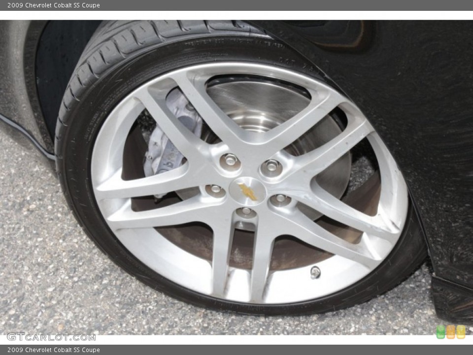 2009 Chevrolet Cobalt SS Coupe Wheel and Tire Photo #83356287