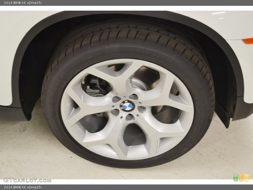 2014 BMW X6 xDrive35i Wheel and Tire Photo #83358659