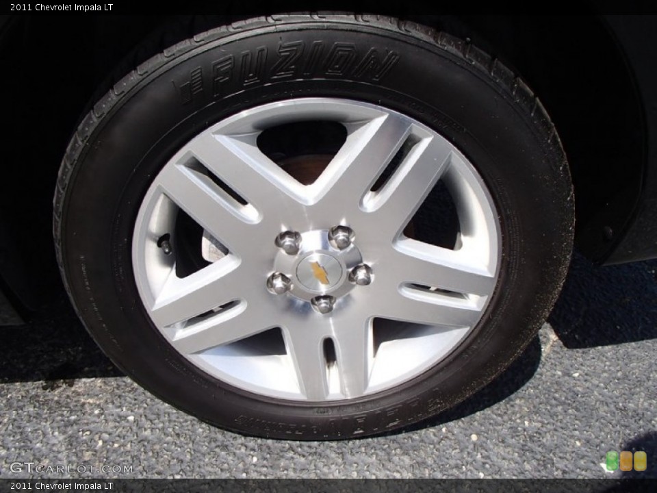 2011 Chevrolet Impala LT Wheel and Tire Photo #83364226