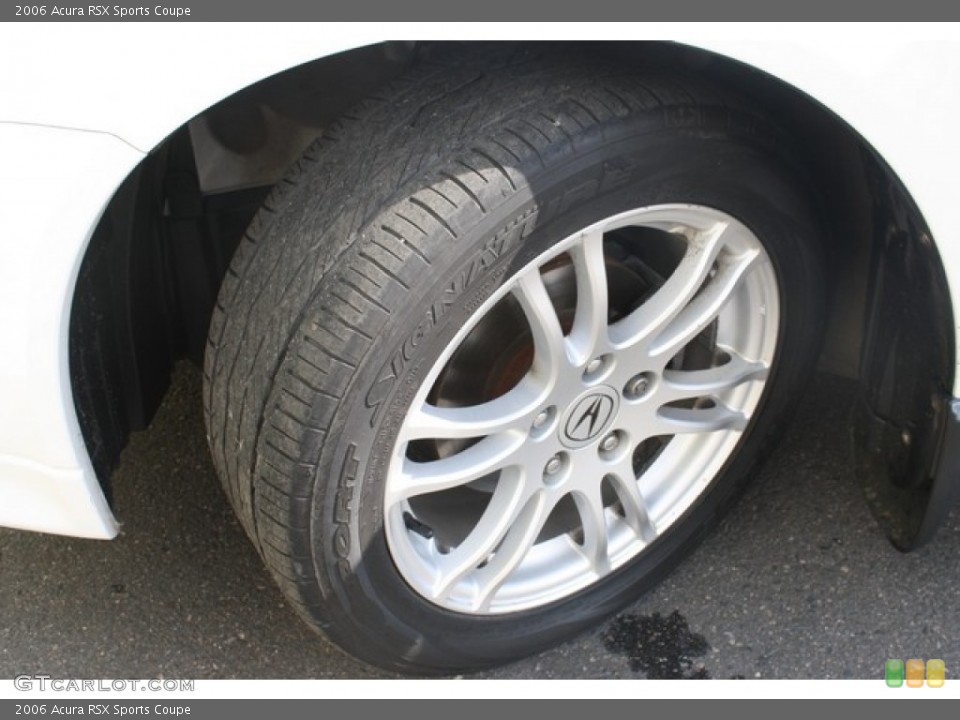 2006 Acura RSX Sports Coupe Wheel and Tire Photo #83366023