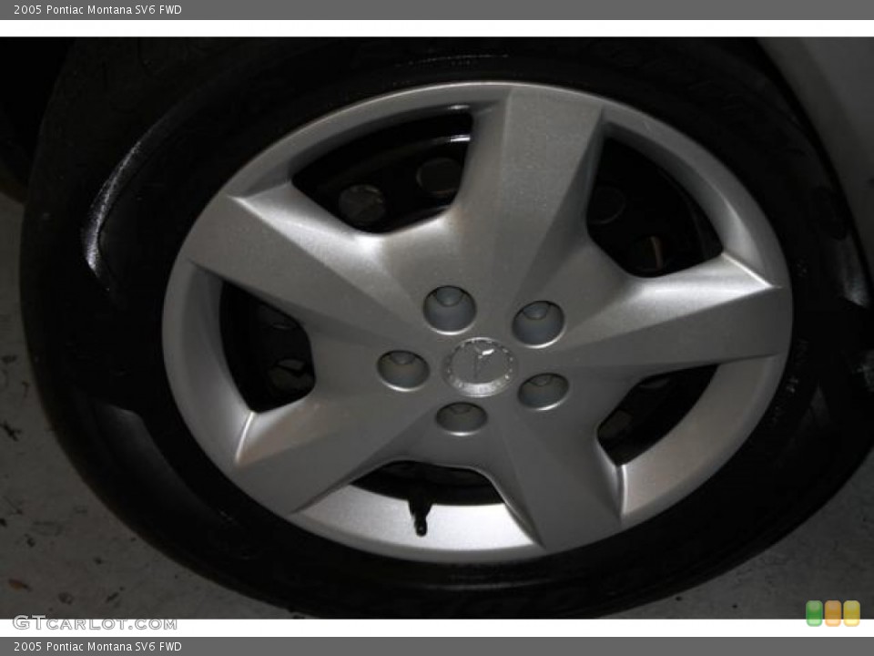 2005 Pontiac Montana SV6 FWD Wheel and Tire Photo #83372149