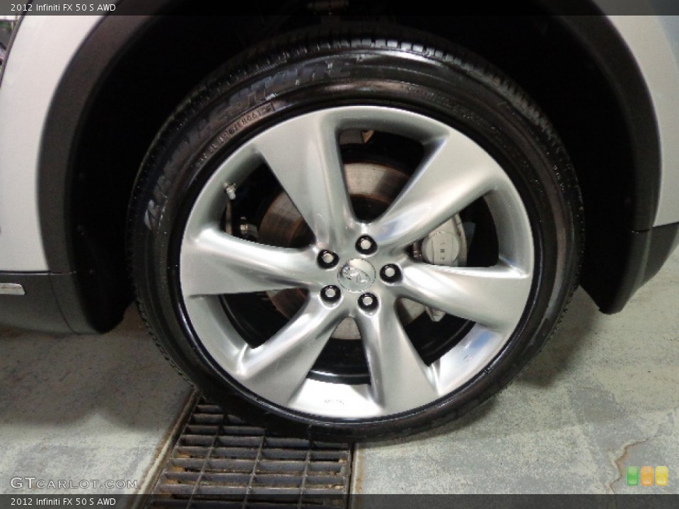 2012 Infiniti FX 50 S AWD Wheel and Tire Photo #83374303