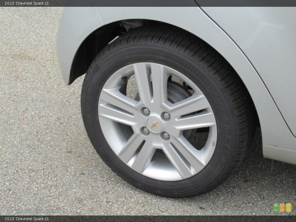 2013 Chevrolet Spark LS Wheel and Tire Photo #83376532