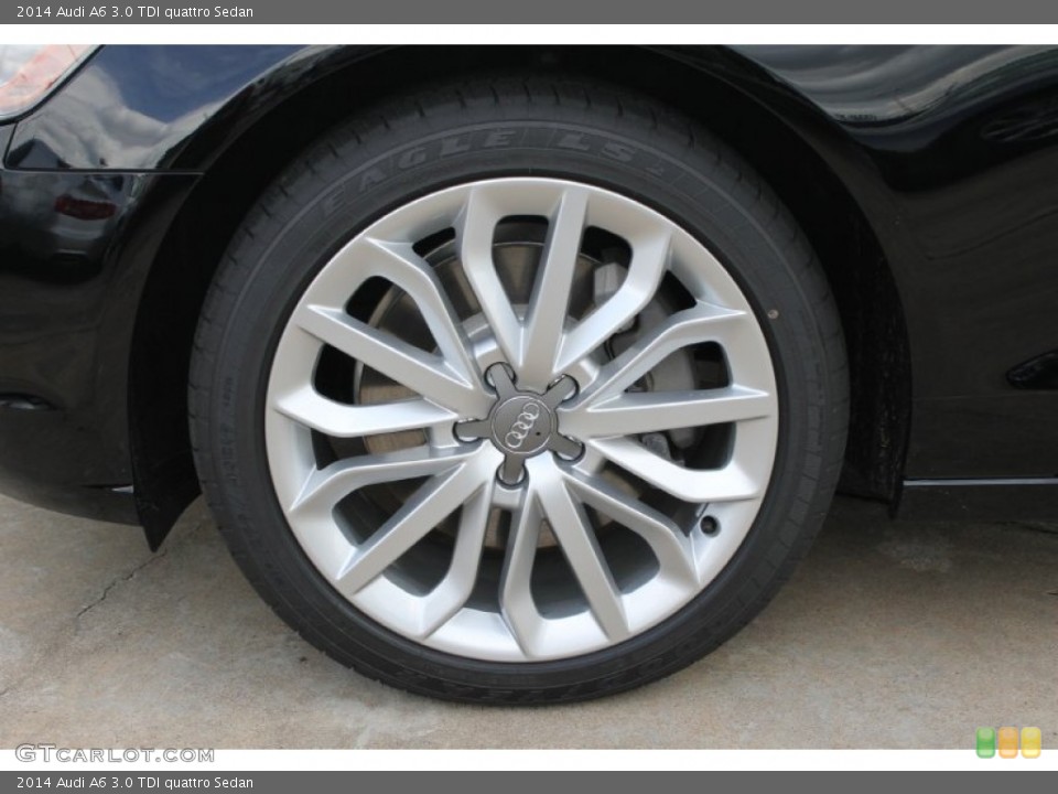 2014 Audi A6 3.0 TDI quattro Sedan Wheel and Tire Photo #83378575