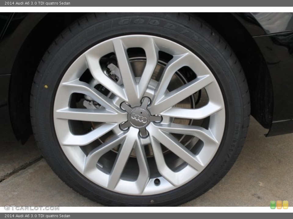 2014 Audi A6 3.0 TDI quattro Sedan Wheel and Tire Photo #83378698