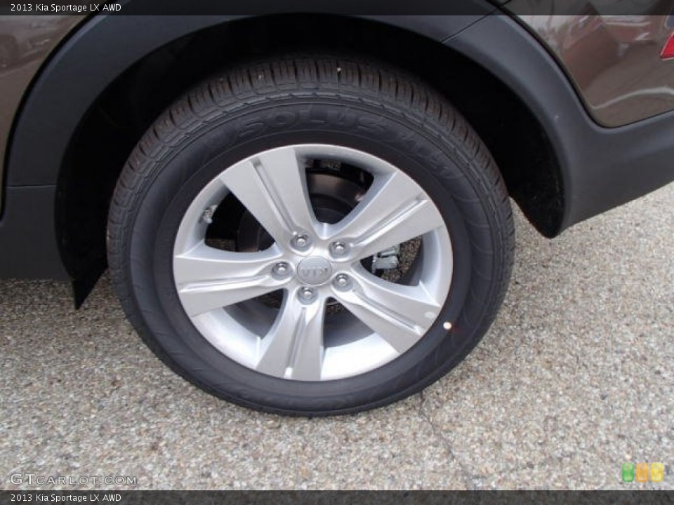 2013 Kia Sportage LX AWD Wheel and Tire Photo #83382775