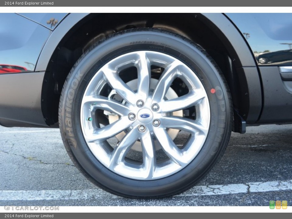 2014 Ford Explorer Limited Wheel and Tire Photo #83383559