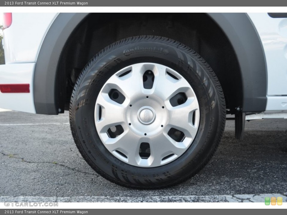 2013 Ford Transit Connect XLT Premium Wagon Wheel and Tire Photo #83386759