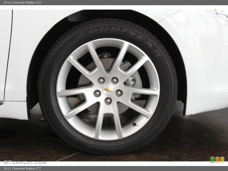 2011 Chevrolet Malibu LTZ Wheel and Tire Photo #83394082