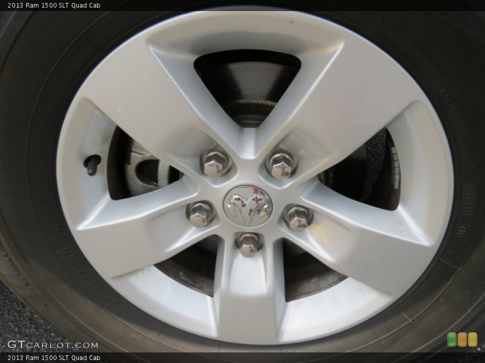 2013 Ram 1500 SLT Quad Cab Wheel and Tire Photo #83397322