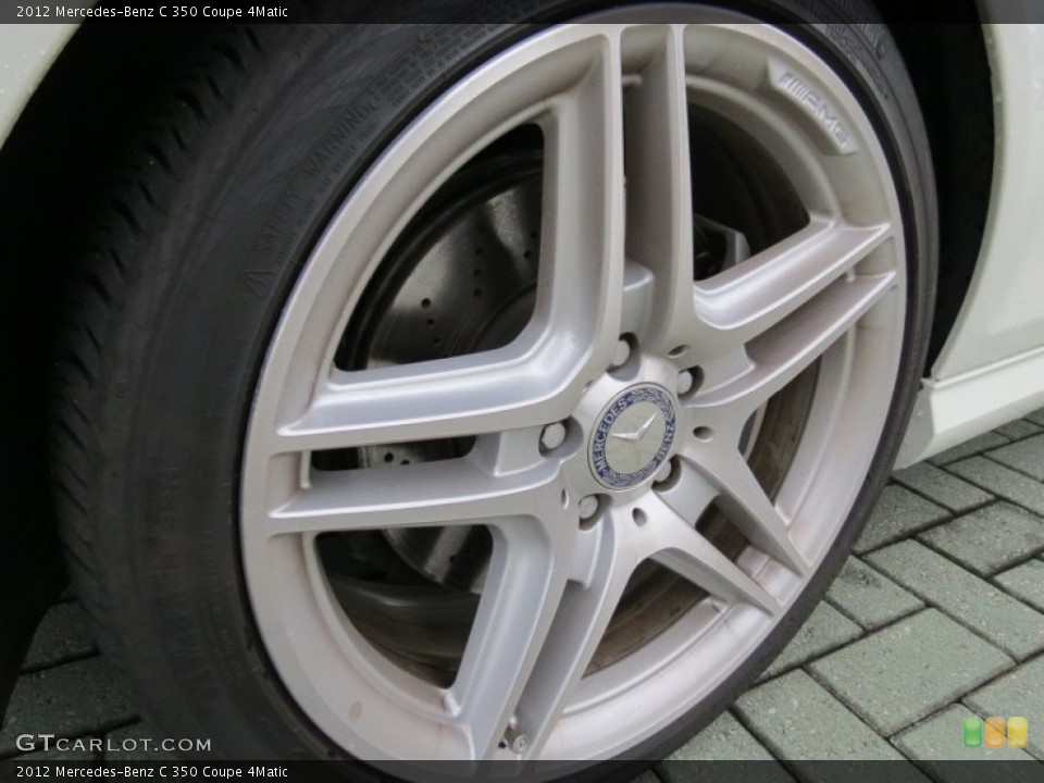 2012 Mercedes-Benz C 350 Coupe 4Matic Wheel and Tire Photo #83397682