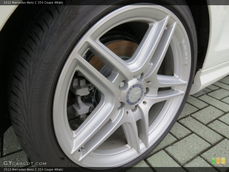 2012 Mercedes-Benz C 350 Coupe 4Matic Wheel and Tire Photo #83397979