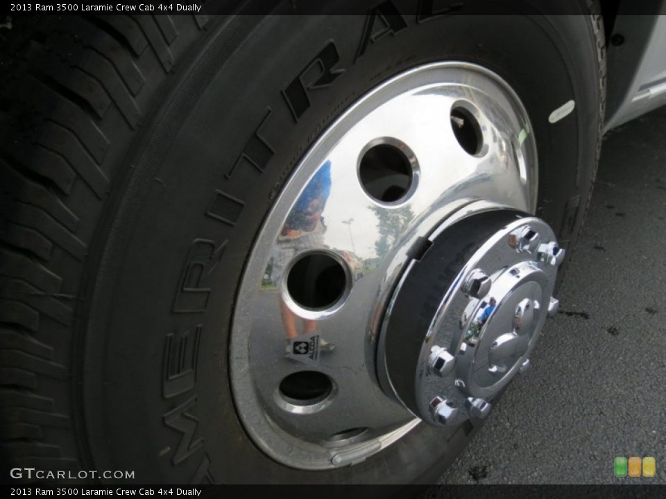 2013 Ram 3500 Laramie Crew Cab 4x4 Dually Wheel and Tire Photo #83400382
