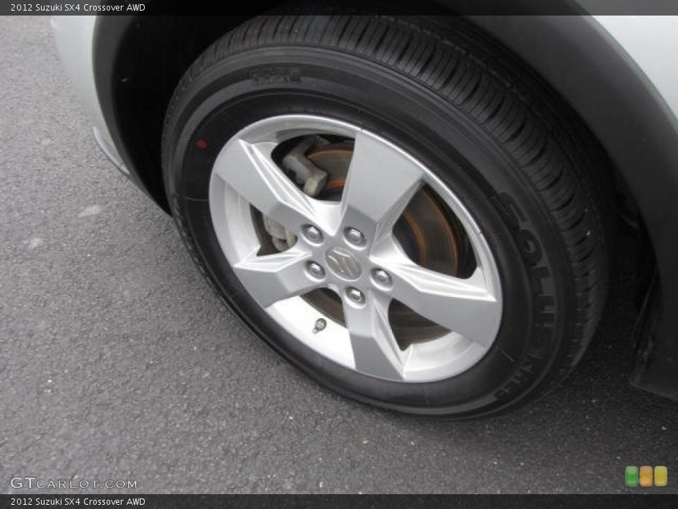 2012 Suzuki SX4 Crossover AWD Wheel and Tire Photo #83403328
