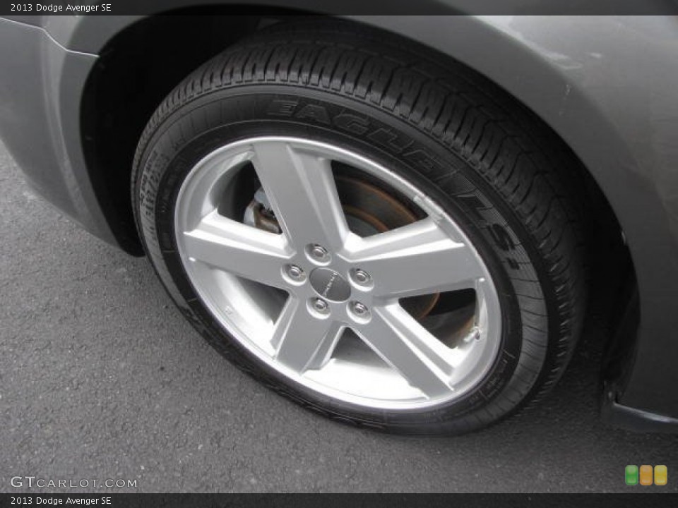 2013 Dodge Avenger SE Wheel and Tire Photo #83407288